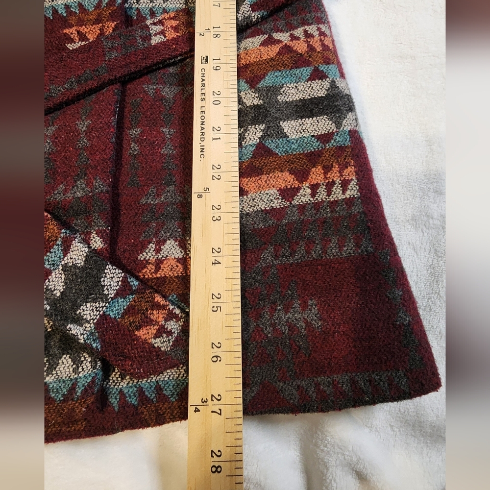 Mossimo Supply Co. Multicolor Patterned Coat - image 9